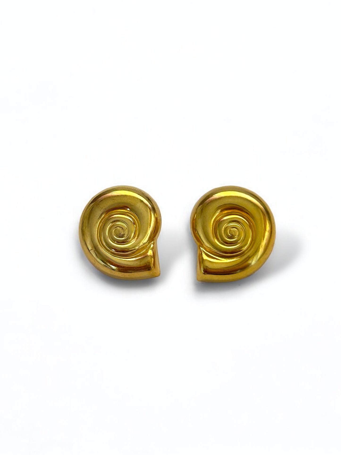 Golden Shell Earrings