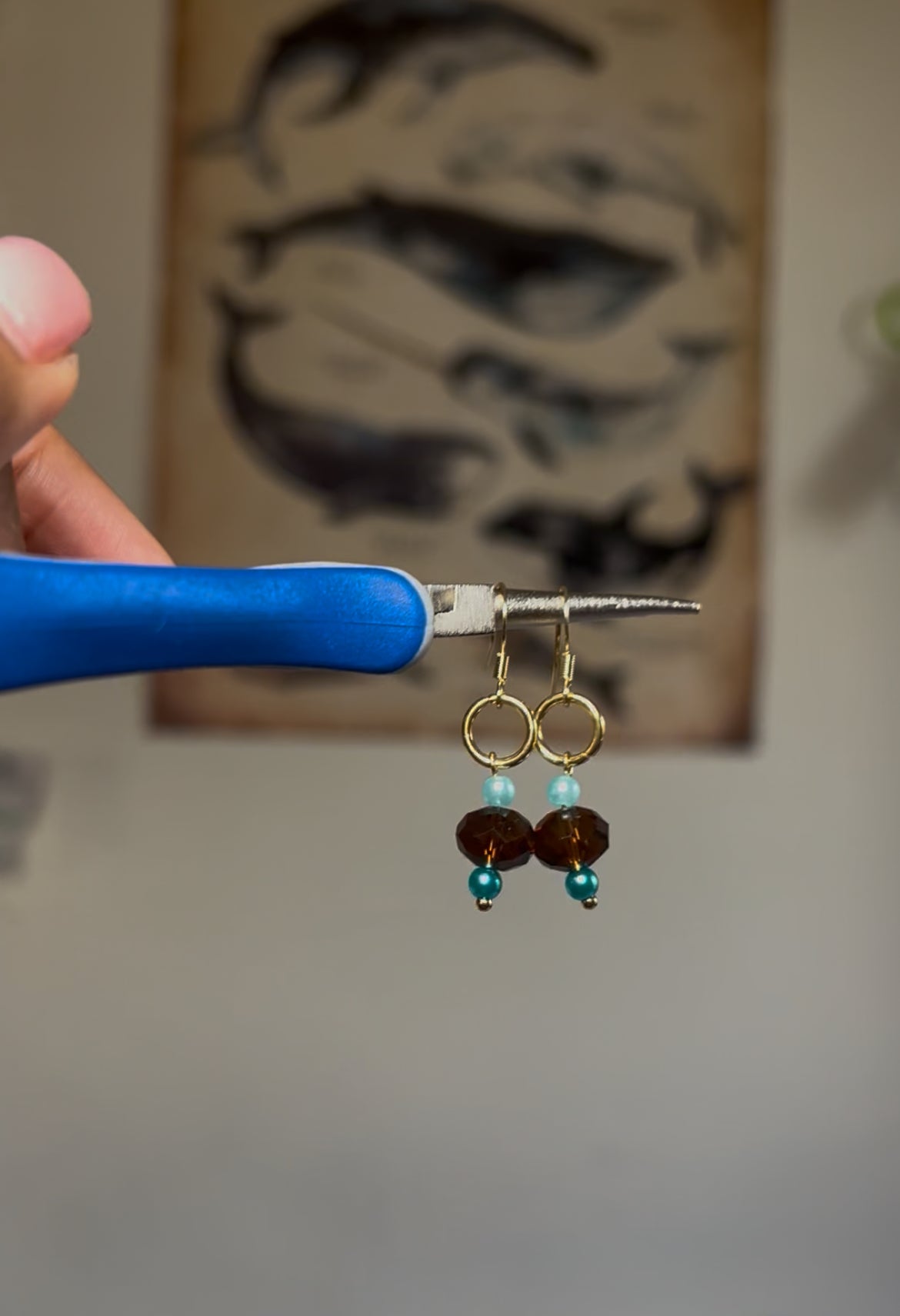Amber Earrings