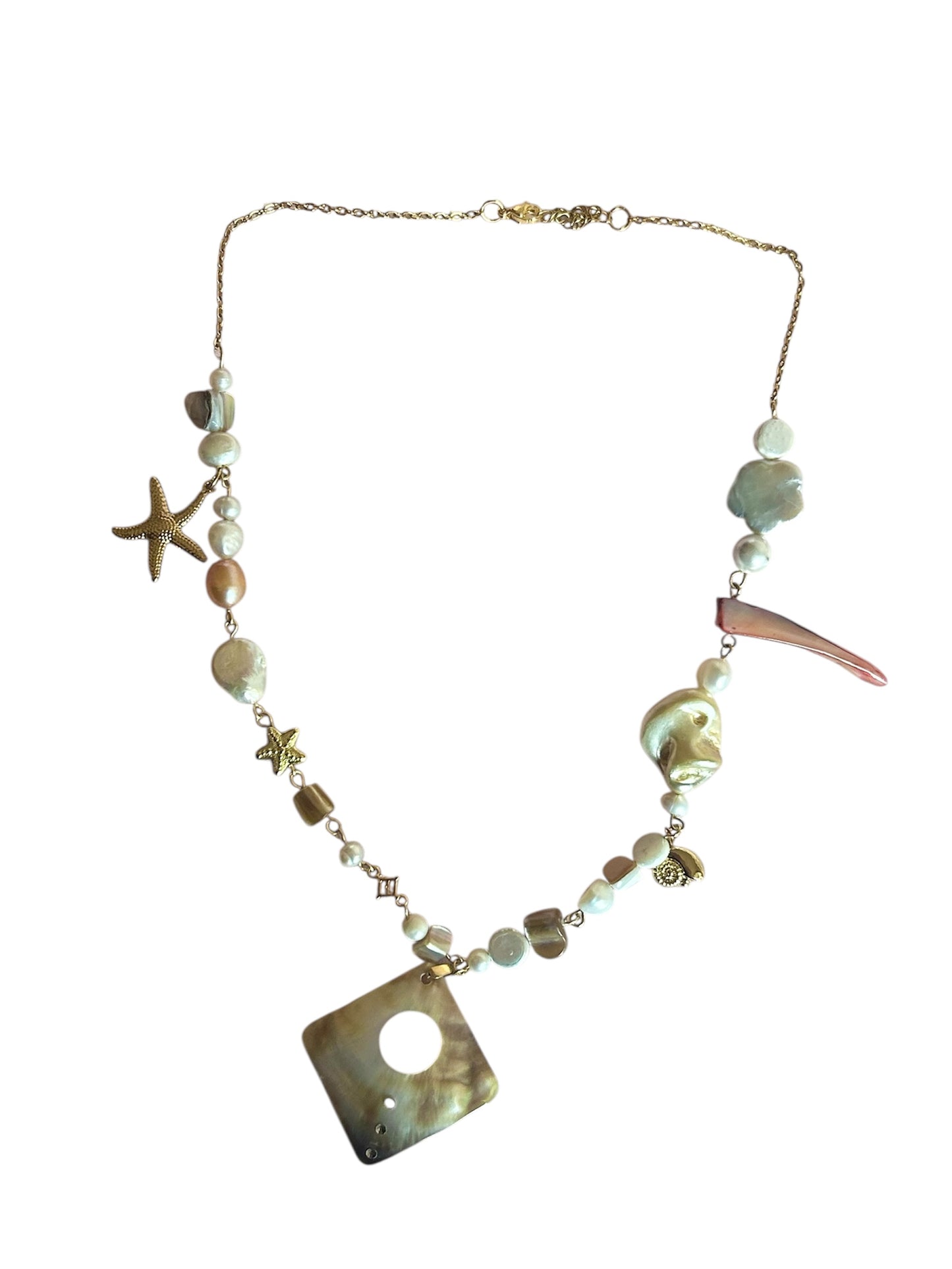 Moon Pearl Necklace